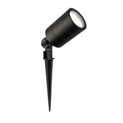 Spot à piquer LED – Aluminium - IP65 - 5W - 6500K - Câble 1M - Noir