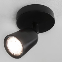 Lampesonline Spot Plafonnier LED Locaste - Inclinable - GU10 - Noir