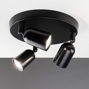 Lampesonline Spot Plafonnier LED Locaste Trio - Inclinable - GU10 Spot Plafonnier LED Locaste Trio - Inclinable - GU10