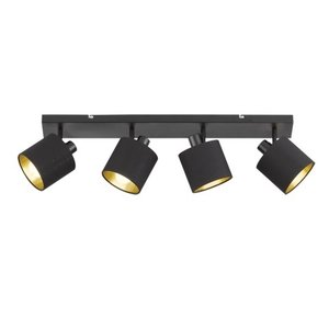 Trio Lighting Spot Plafonnier LED Tommy 4 Lampes - Inclinable - Raccord E14 Spot Plafonnier LED Tommy 4 Lampes - Inclinable - Raccord E14