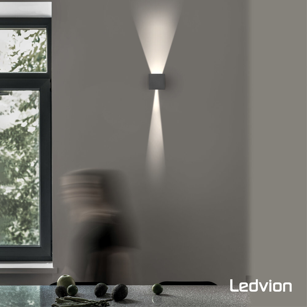 Ledvion Ampoule LED GU10 - 4.5W - 2700K - 345 Lumen - Verre