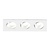 Spot Encastrable LED Dimmable Triple - Rectangle - 5W - 4000K - Blanc