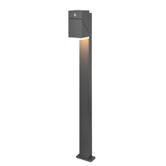 Lampe d'extérieur sur Pied avec Capteur - 100 cm - 3000K - 7W - IP54