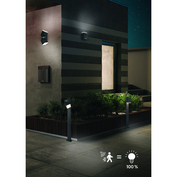 TRIP borne lumineuse prise électrique LED 7W 3000k IP65 terrasse