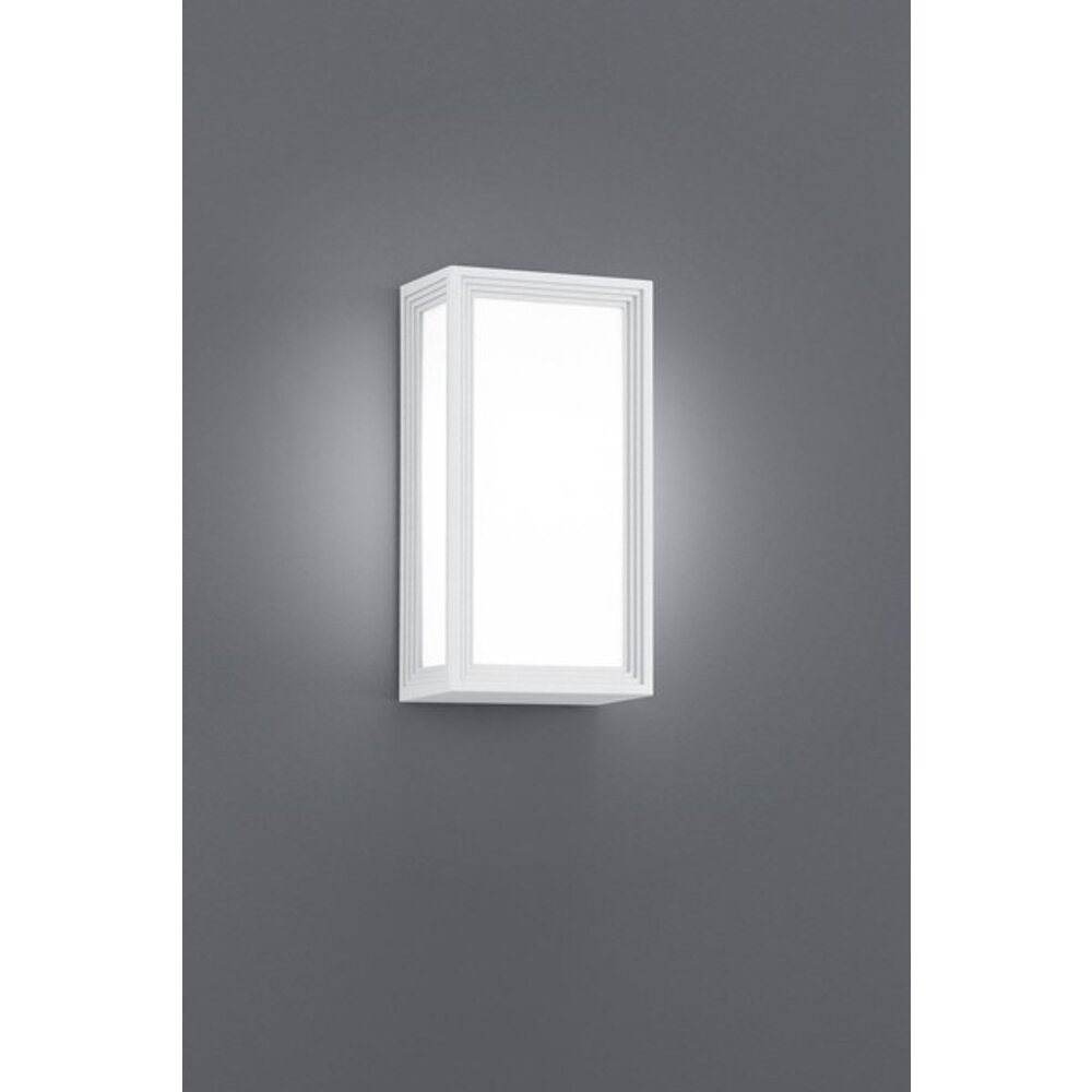 Trio Lighting Applique Murale d'extérieur LED - 3000K - 4,9W - IP54 - Timok - Blanc