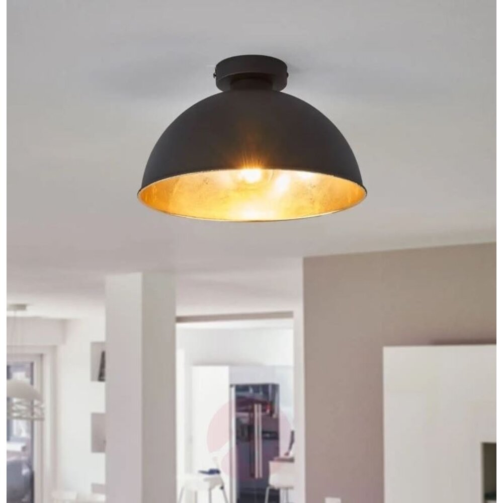 Plafonnier Design Lampe De Plafond Stylée Moderne 3 Douille E27 Plasitque  Textile Org à Prix Carrefour