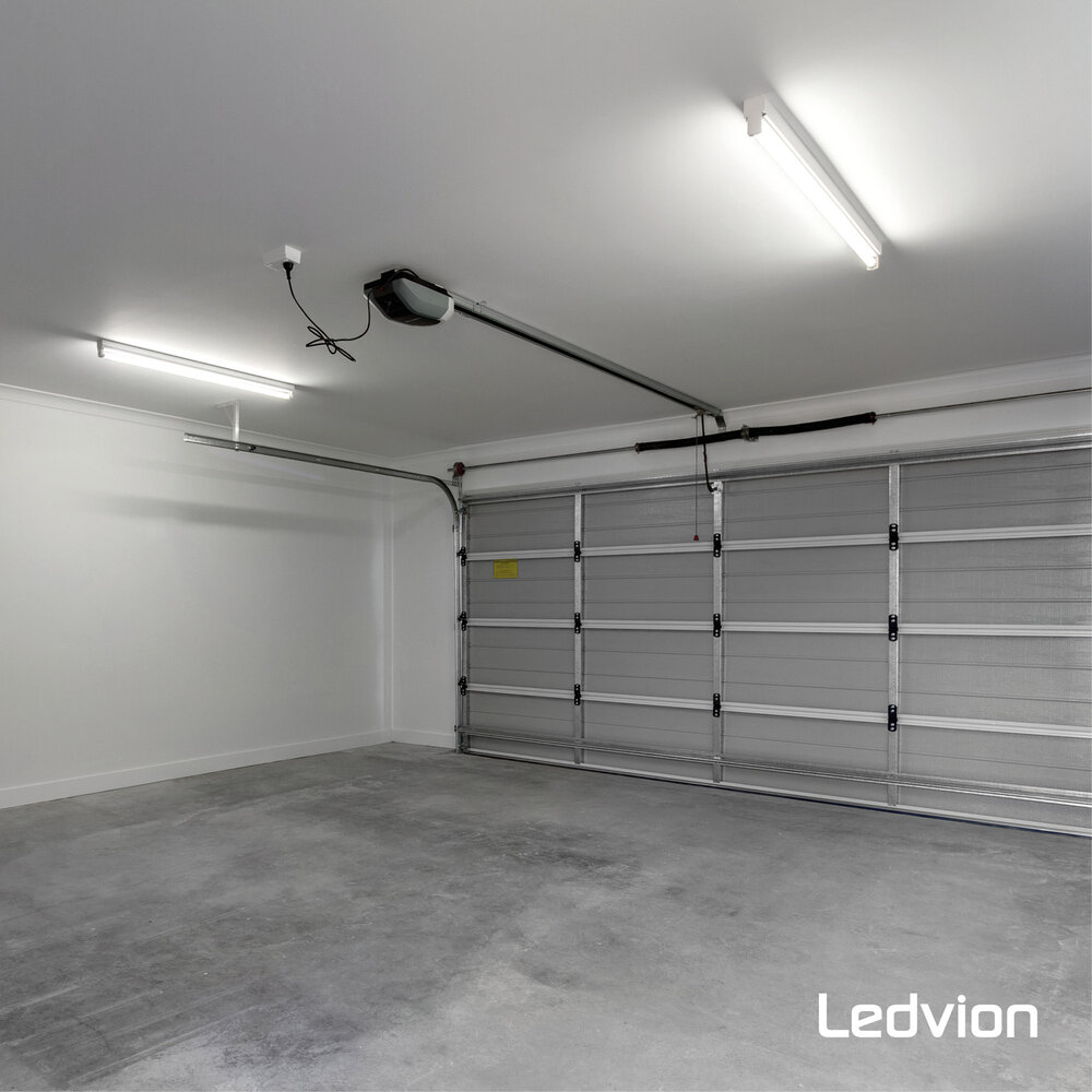 Ledvion Tube néon LED 120CM - 18W - 6500K - 185 Lm/W - Haute efficacité - Label énergétique B