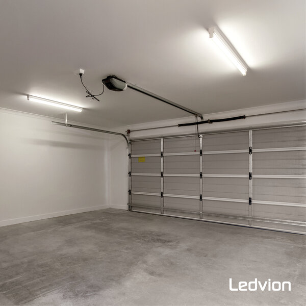 Ledvion Tube néon LED 120CM - 18W - 4000K - 185 Lm/W - Haute efficacité - Label énergétique B