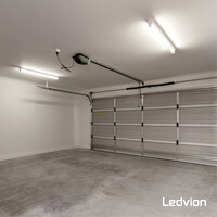 Ledvion Tube néon LED 60CM - 6,3W - 4000K - 175 Lm/W - Haute efficacité - Label énergétique C