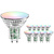 10x Smart RGB+CCT GU10 Ampoule LED Dimmable - Wifi - 4,9W - 10 pièces