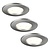 Spots Encastrables LED Inox - Dimmable - IP65 - 5W - 2700K - 5 ans de garantie - Convient pour la salle de bain