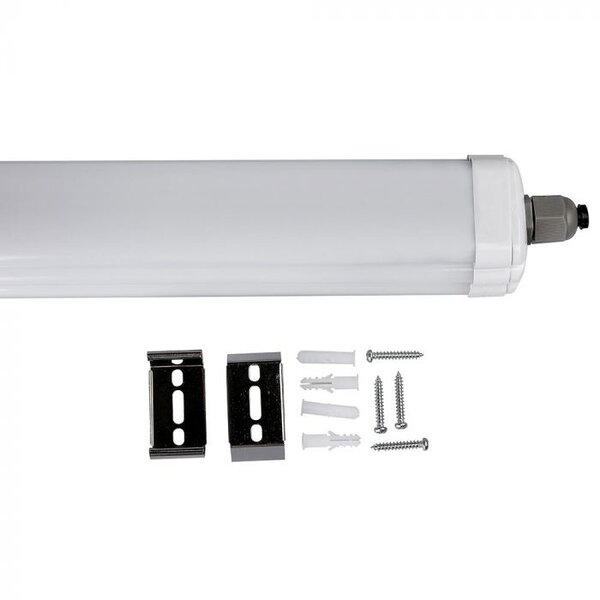 V-TAC 6x Réglette LED étanche 150 cm - 48W - 5760 Lumen - 6500K - Raccordable
