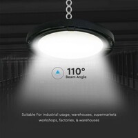 V-TAC High Bay LED 100W - Samsung LED - 110° - 120 Lm/W - 6500K - IP65 - 2 années garantie