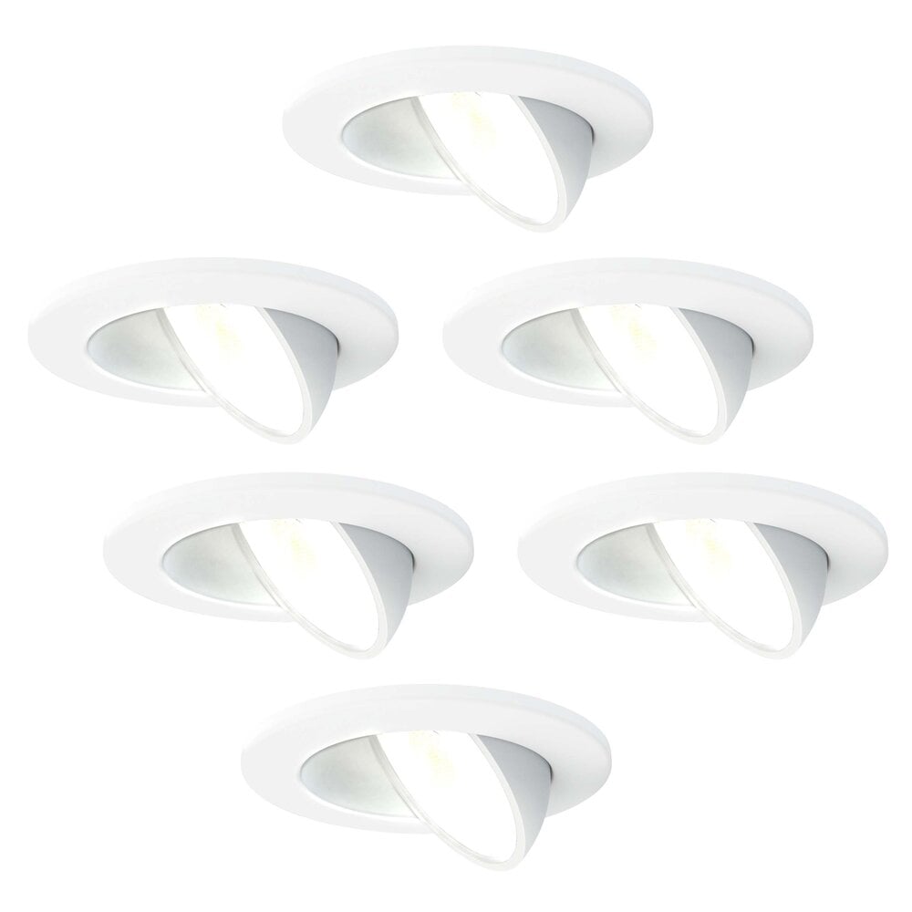 Spot LED encastrable plafond CCT IP65 salle de bain dimmable blanc