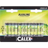 Calex 12x Calex Batterie Alcaline AAA - LR03 1,5V