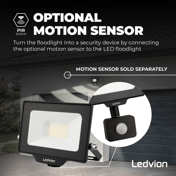 Ledvion Osram Projecteur LED 20W – 2200 Lumen – 6500K