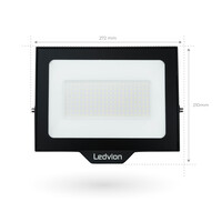 Ledvion Osram Projecteur LED 100W – 12.000 Lumen – 6500K