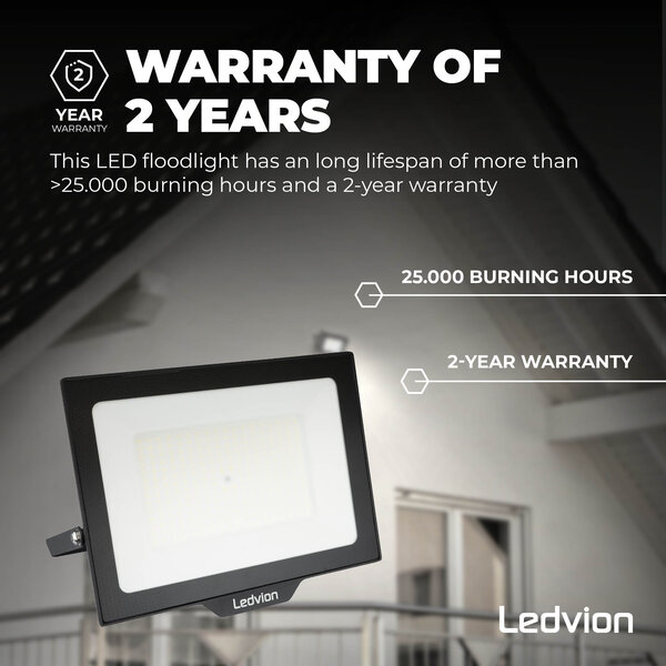 Ledvion Osram Projecteur LED 150W – 18.000 Lumen – 6000K