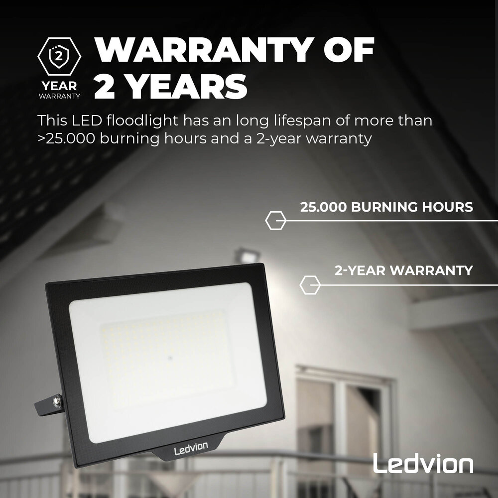 Ledvion Osram Projecteur LED 200W – 24.000 Lumen – 4000K