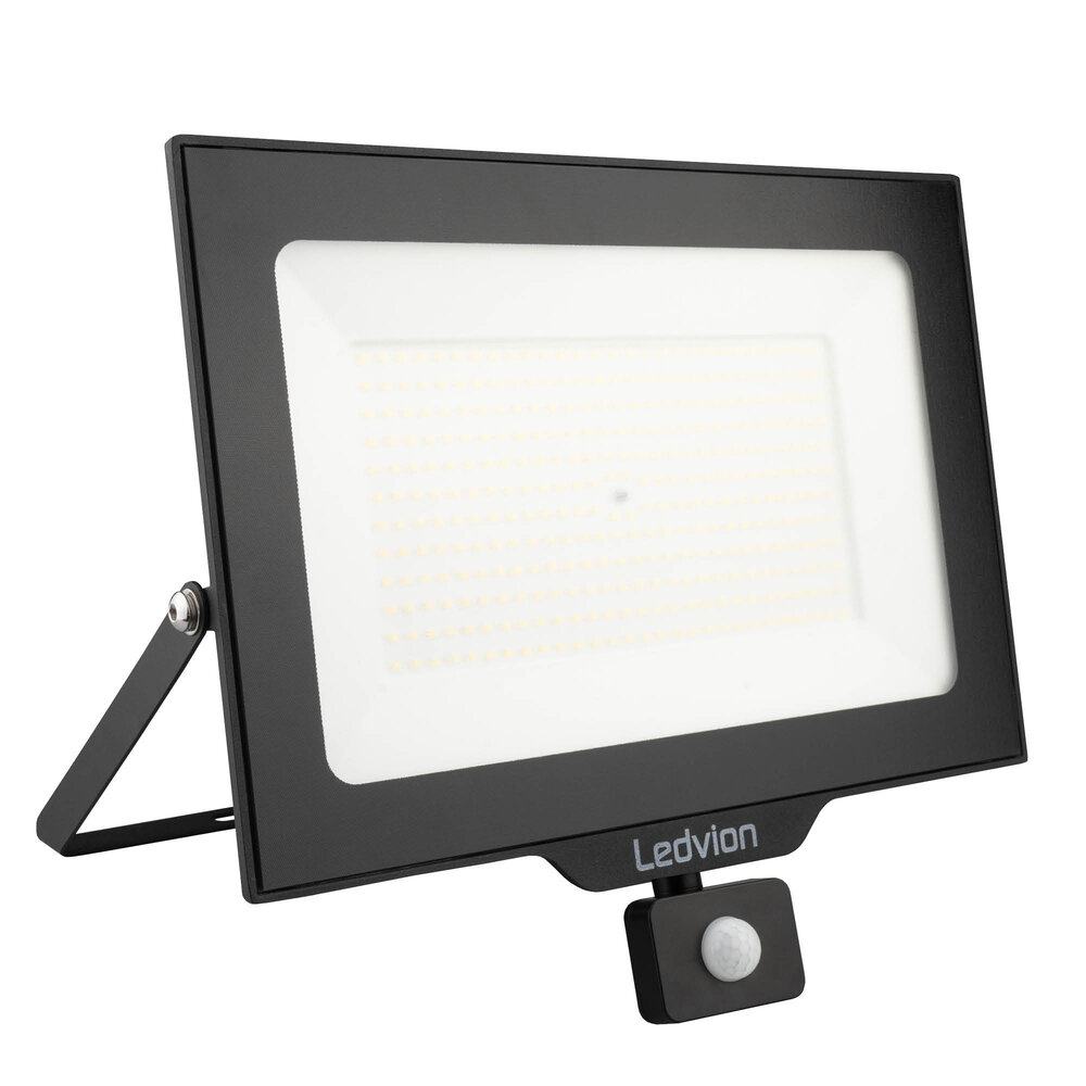 Ledvion Osram Projecteur LED avec Détecteur de Mouvement 200W – 24.000 Lumen – 4000K