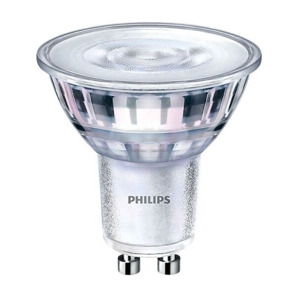 Philips Philips Ampoule LED GU10 Dimmable - 3W - 2700K - 230 Lumen - Transparent