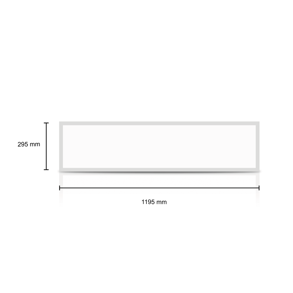 Lampesonline Panneau LED 120x30 - UGR <19 - 25W - 160Lm/W - 3000K - 7 Années Garantie - Classe Énergétique C