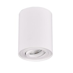 Spot en saillie GU10 rond - Raccord GU10 - Blanc - ø96mm