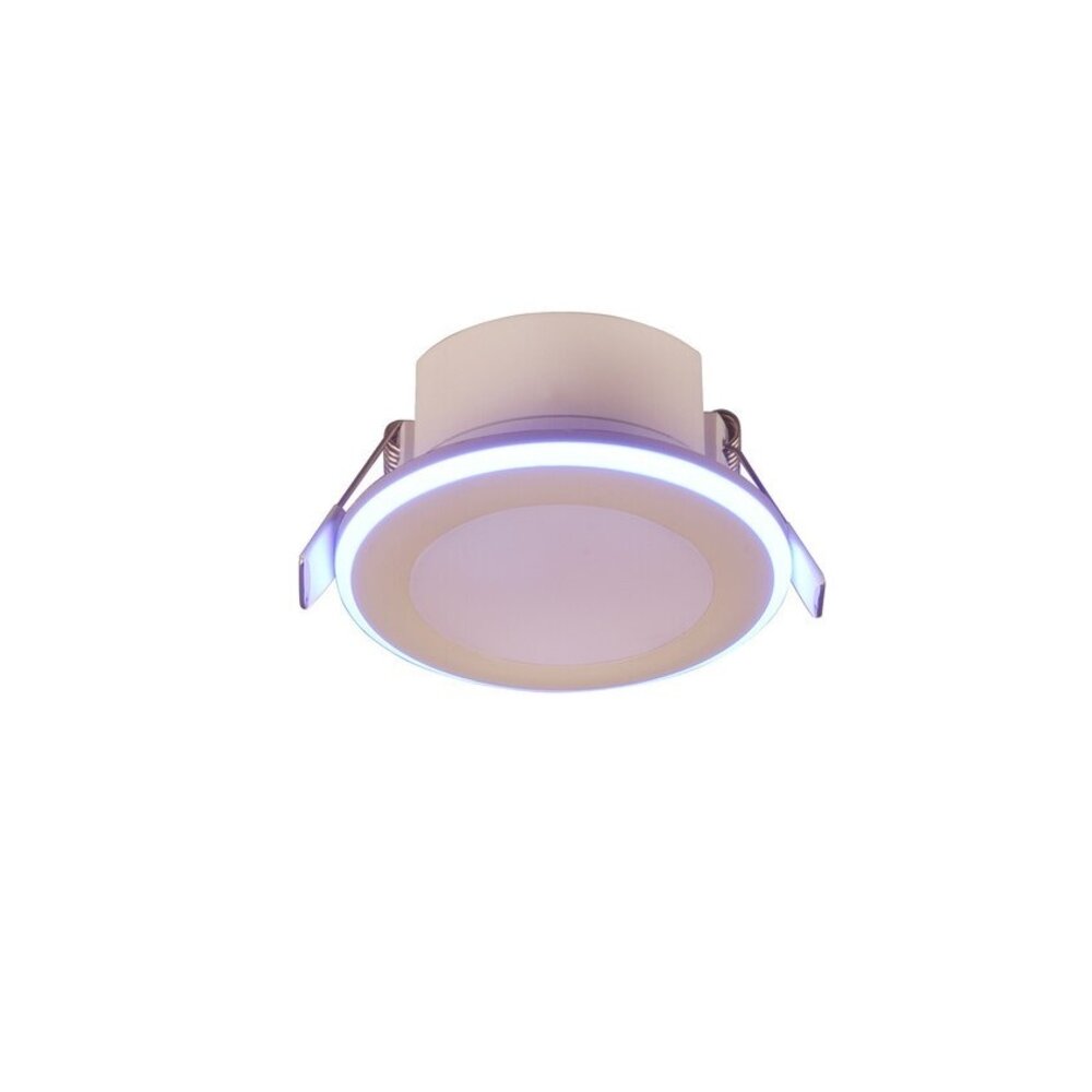 Trio Lighting Spot Encastrable LED Blanc - 5W - IP20 - 3000K-RGBWW - Inclinable