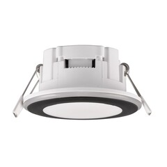 Spot Encastrable LED Noir - 5W - IP20 - 3000K-RGBWW - Inclinable