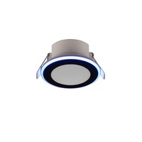 Trio Lighting Spot Encastrable LED Noir - 5W - IP20 - 3000K-RGBWW - Inclinable