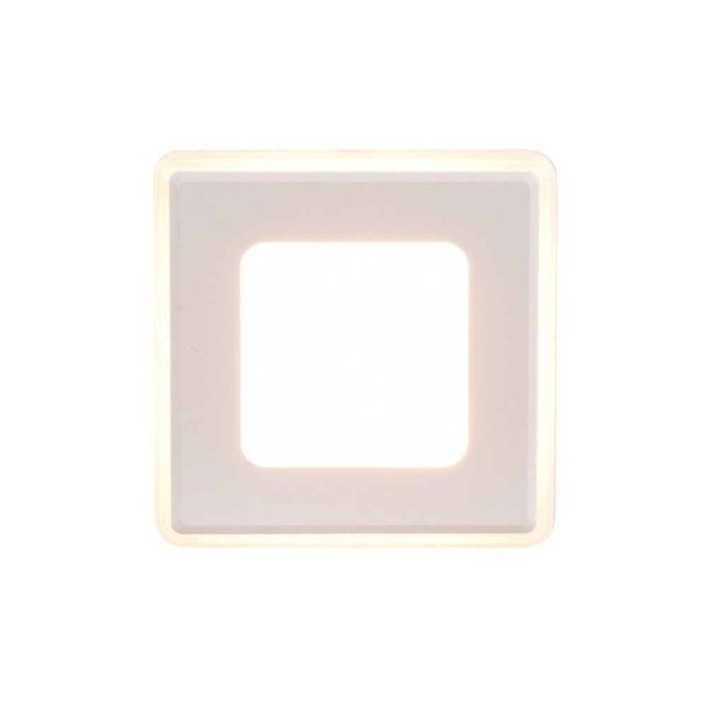 Trio Lighting Spot Encastrable LED Blanc - 5W - IP44 - 3000K - Inclinable