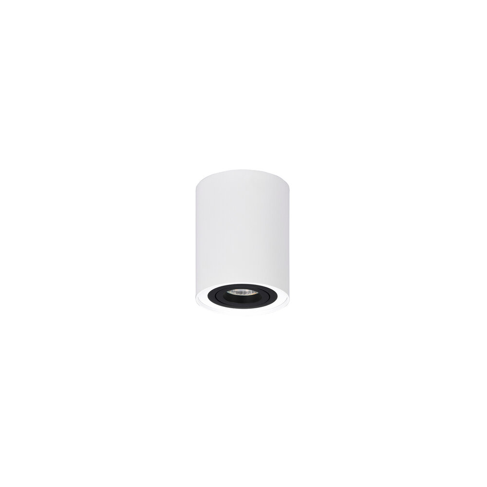 Trio Lighting Spot en saillie GU10 rond - Raccord GU10 - Blanc - ø90mm