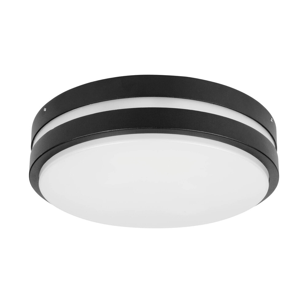 Ledvion Plafonnier LED - Raccord E27 - IP44 - Ø28 cm