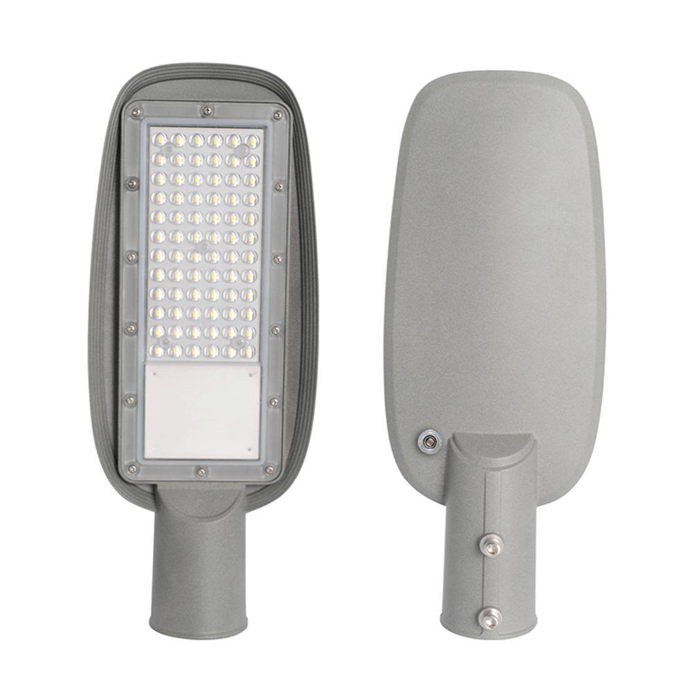 Lampesonline LED Éclairage de Rue avec Capteur de Crépuscule - 50W - 100 Lm/W - 4000K - IP65