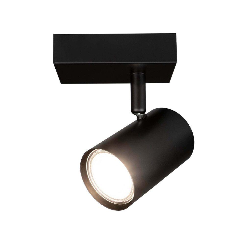 Ledvion Spot Plafonnier LED Noir - 5W - 4000K - Inclinable