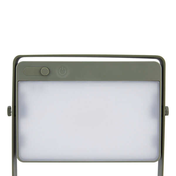 Nordlux Lampe de Table Solaire LED Saulio - 3W - 3000K - IP44 - 200 Lm - Vert Olive