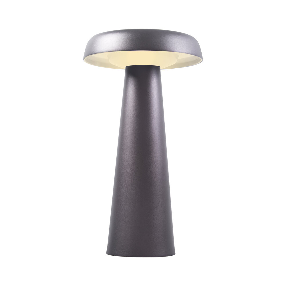 Nordlux Lampe de Table LED Arcello - 2.8W - 2700K - IP54 - 300 Lm - Anthracite
