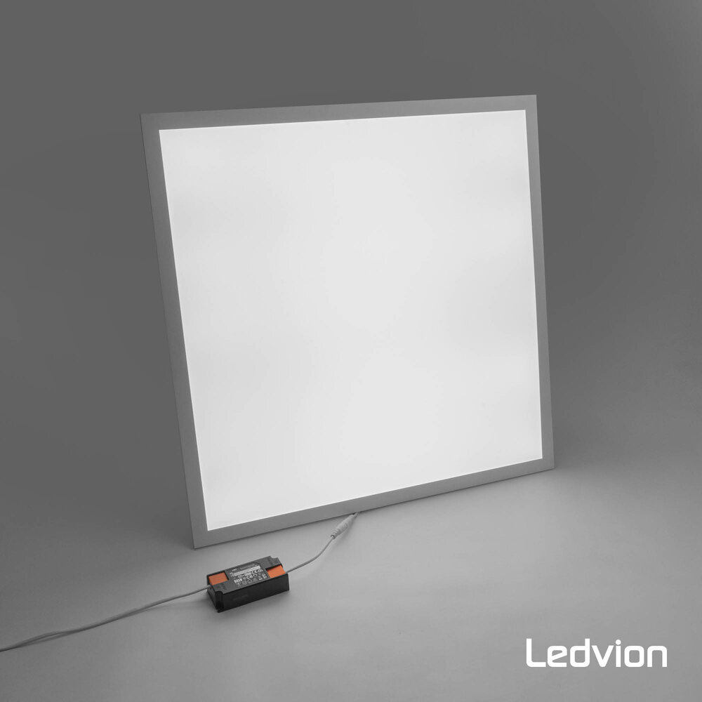 Ledvion Panneau LED 60x60 - UGR <19 - 24W - 210 Lm/W - 4000K - 5 Années Garantie - Classe énergétique A