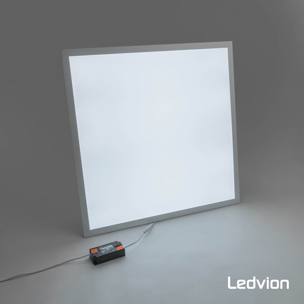 Ledvion Panneau LED 60x60 - UGR <19 - 24W - 210 Lm/W - 6500K - 5 Années Garantie - Classe énergétique A