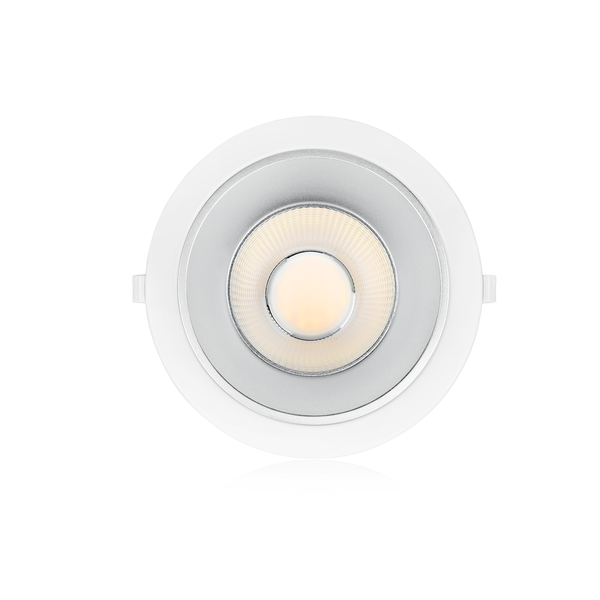 Lampesonline Downlight LED avec Réflecteur - 15W - Ø195 mm - CCT-Switch - Blanc - 5 ans de garantie