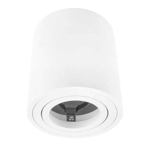 Ledvion GU10 Spot LED en saillie -  Ampoule GU10 - Blanc - Ø80mm