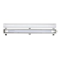 Ledvion Réglette LED 60CM - 7W - 1120 Lumen - 4000K - IP65 - avec tube fluorescent LED