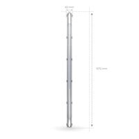 Ledvion Réglette LED 120CM - 18W - 3330 Lumen - 6500K - Haute Efficacité - Étiquette Énergétique B - IP65 - avec tube fluorescent LED