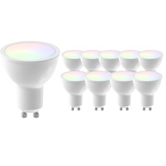 Calex Smart RGB+CCT GU10 LED Spot Dimmable - 5W - 10 Pack