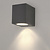 Applique Murale LED Dimmable - 5W - 2700K - Anthracite