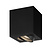 Spot LED Dimmable - Carré - Noir - 3W - 4000K - Inclinable - IP20