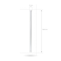 Ledvion 10 Pack - Réglette LED 150cm - Samsung LED - 40W - 4000K - Blanc Neutre - 5 ans de garantie