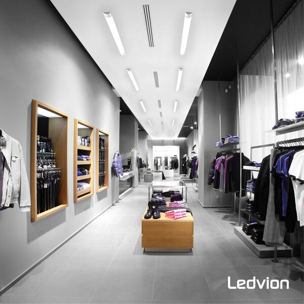 Ledvion 5 Pack - Réglette LED 120cm - Samsung LED - 30W - 6500K - Blanc Froid - 5 ans de garantie
