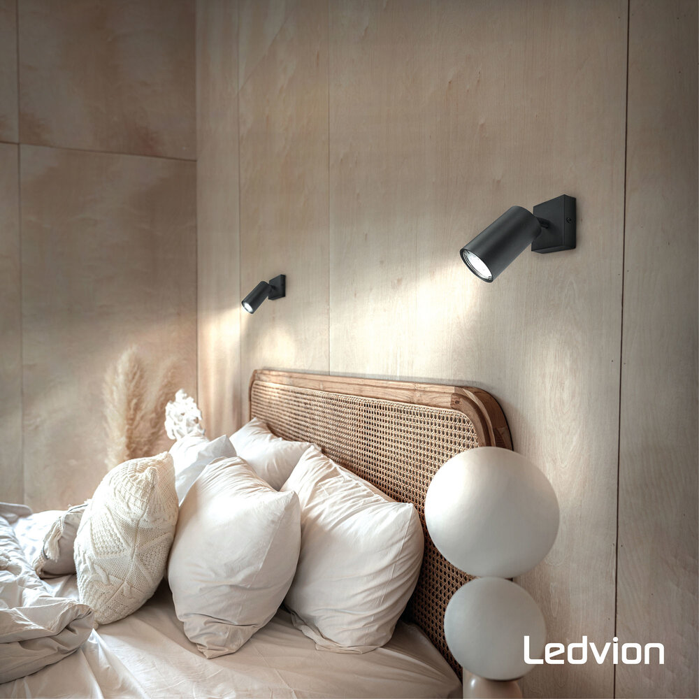 Ledvion Ampoule LED GU10 - Gradable - 3W - 6500K - 345 lumens – Verre