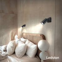 Ledvion Ampoule LED GU10 - Gradable - 3W - 6500K - 345 lumens – Verre